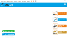 Tablet Screenshot of equaid.com